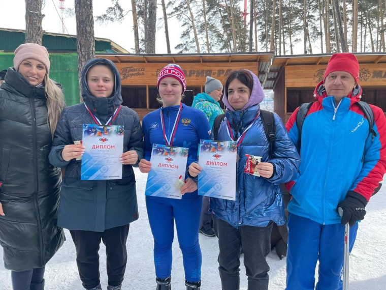 Первенство Алтайского края по лыжным гонкам.